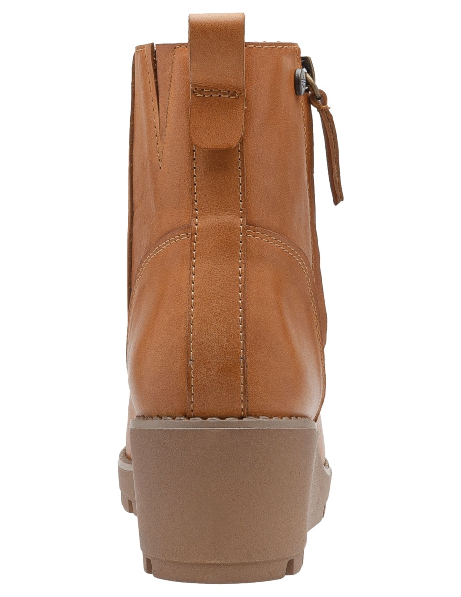 Bota al tobillo Beth de piel para mujer 4