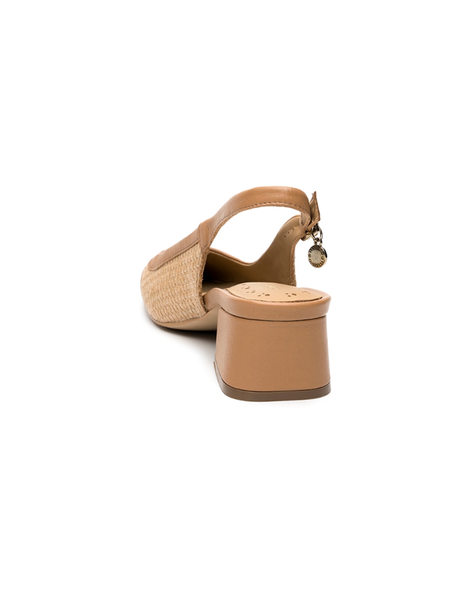 Zapatilla de piel 5