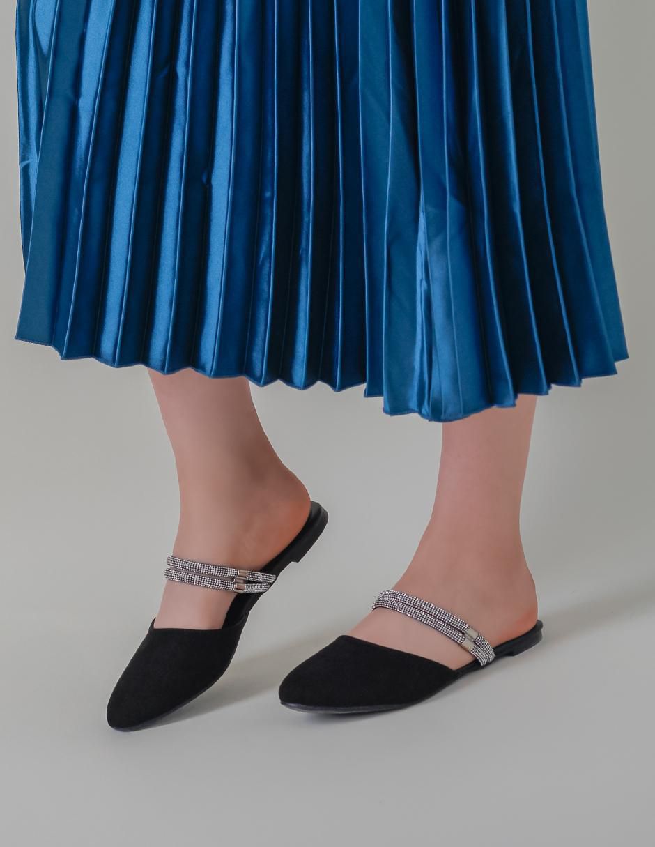 Balerina Mía de gamuza para mujer 2