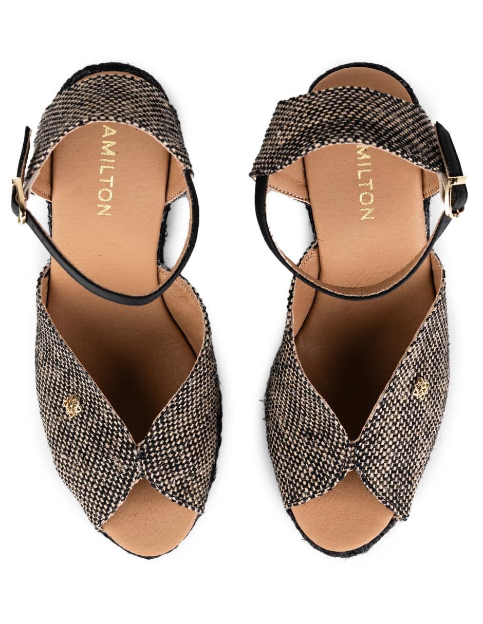 Alpargata para mujer Paola Black 5