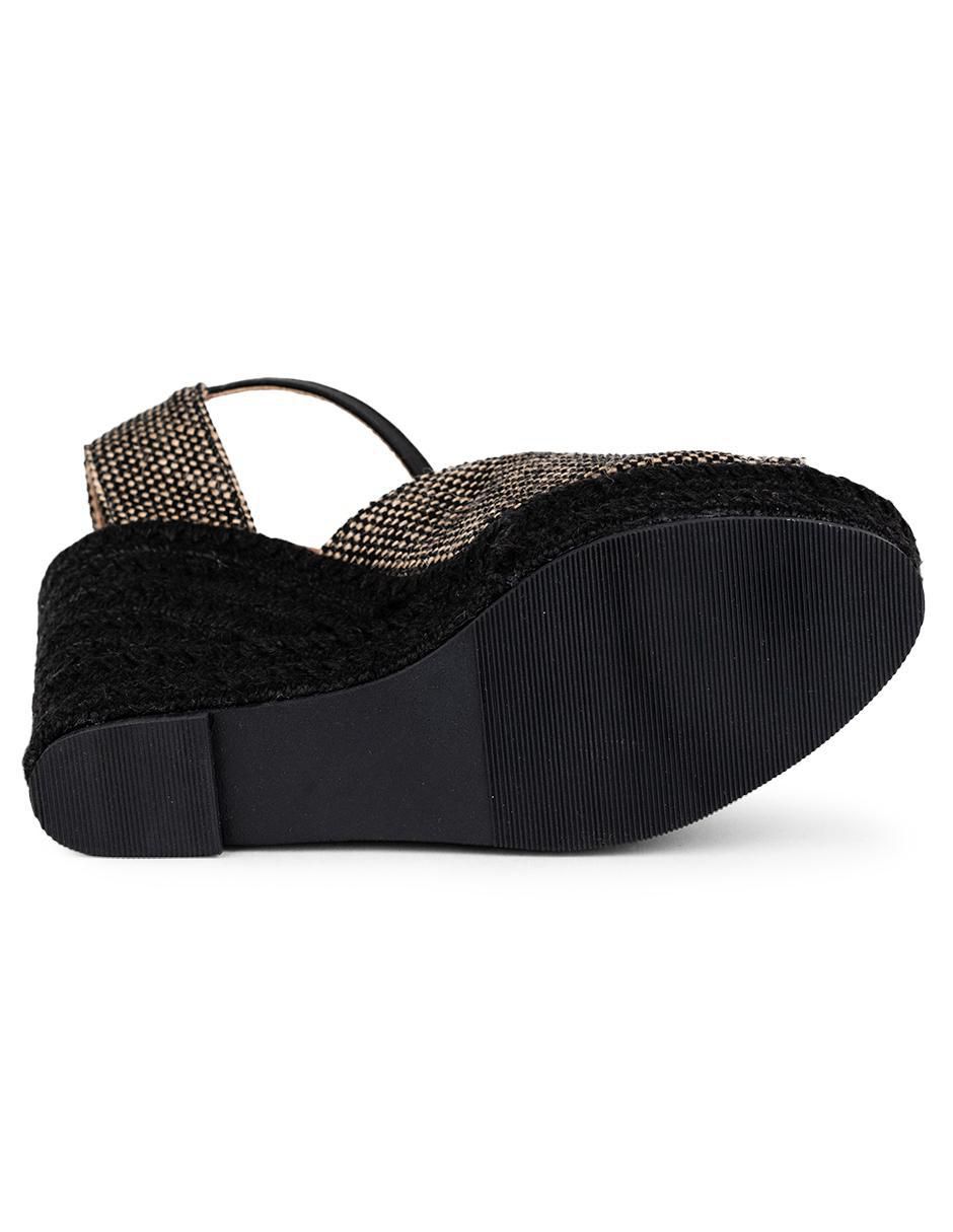 Alpargata para mujer Paola Black 7
