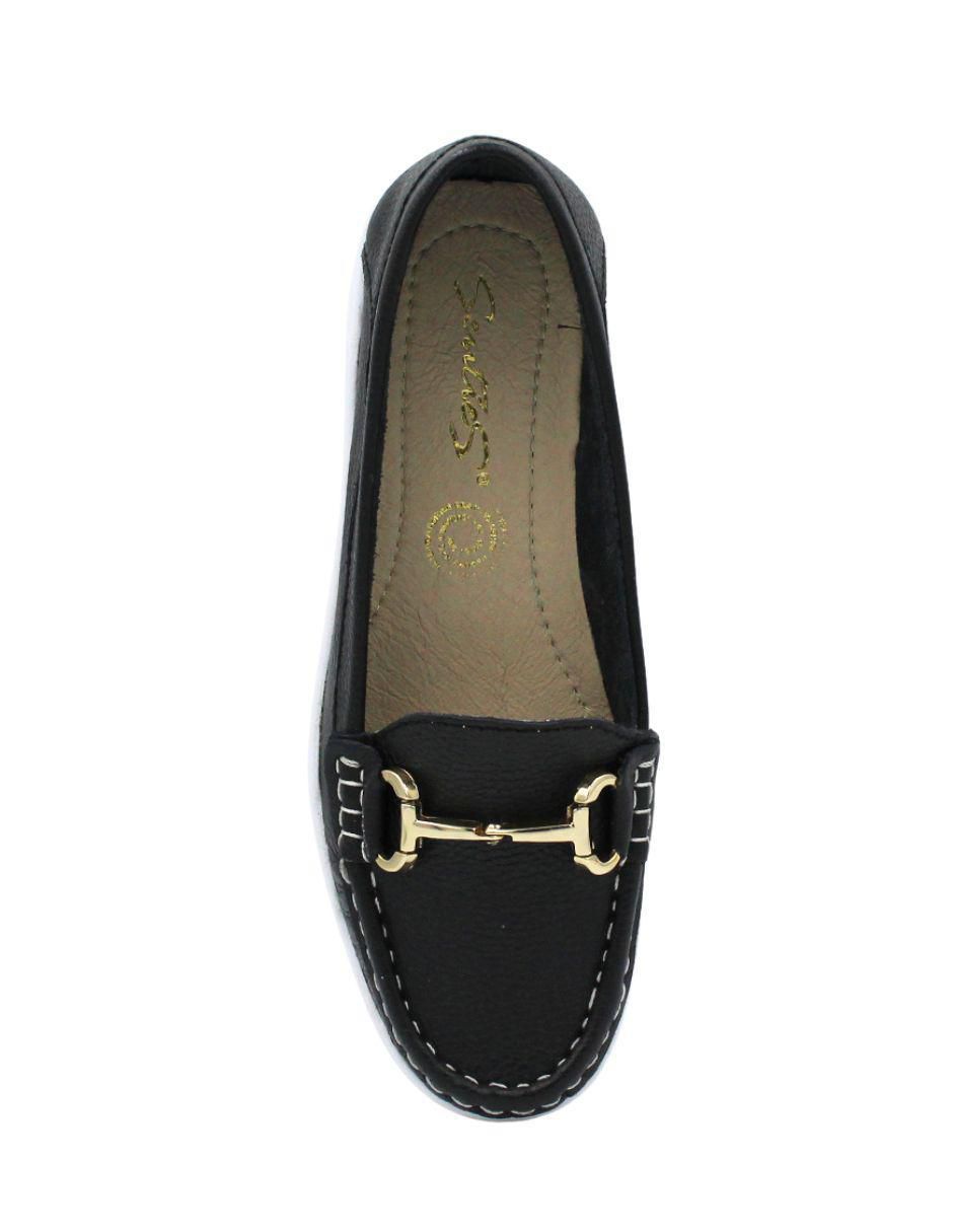 Zapato senties primavera - verano "de" piel "para mujer"