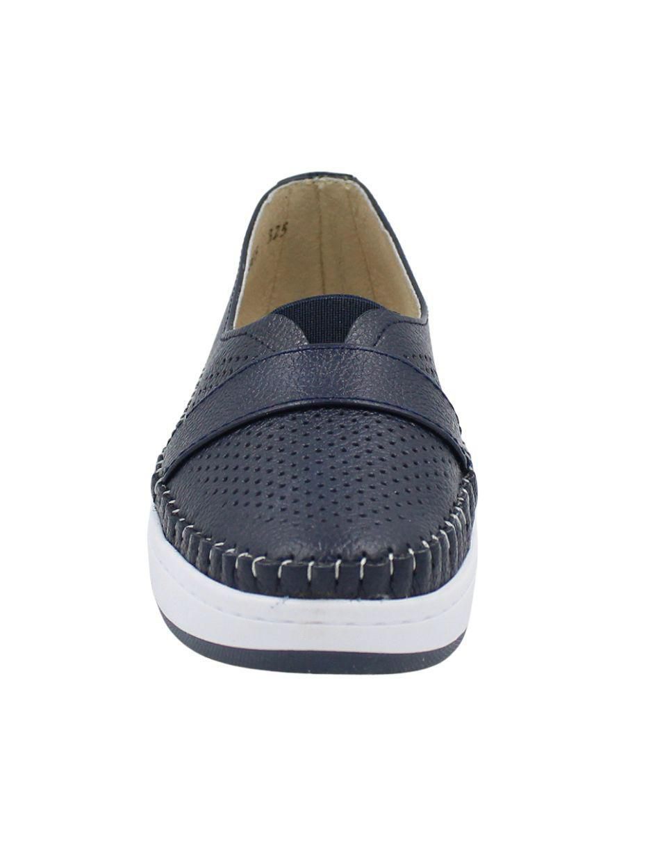 Zapato senties primavera verano "de" piel "para mujer"