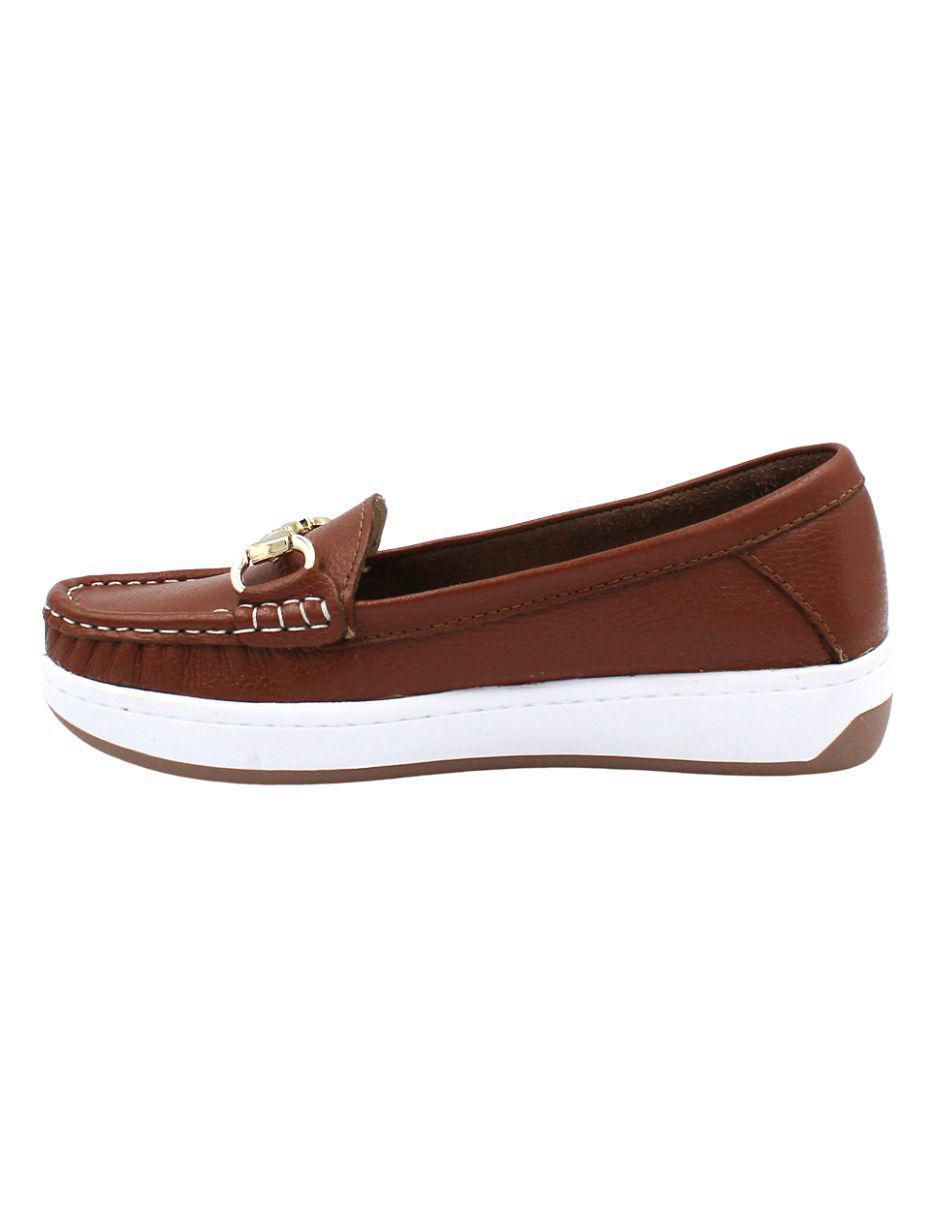 Mocasín de piel para mujer 4