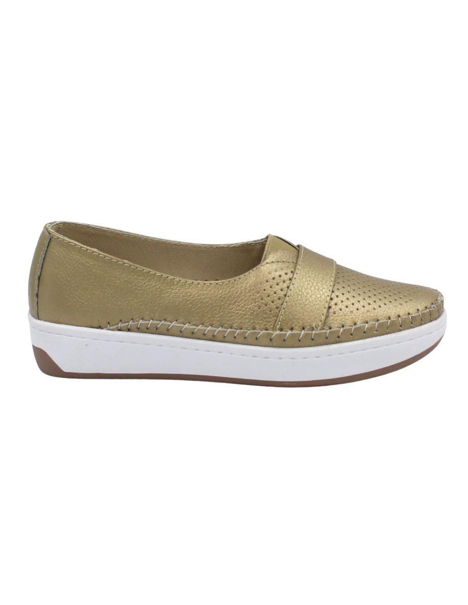 Mocasín de piel para mujer Mocasín de piel para mujer