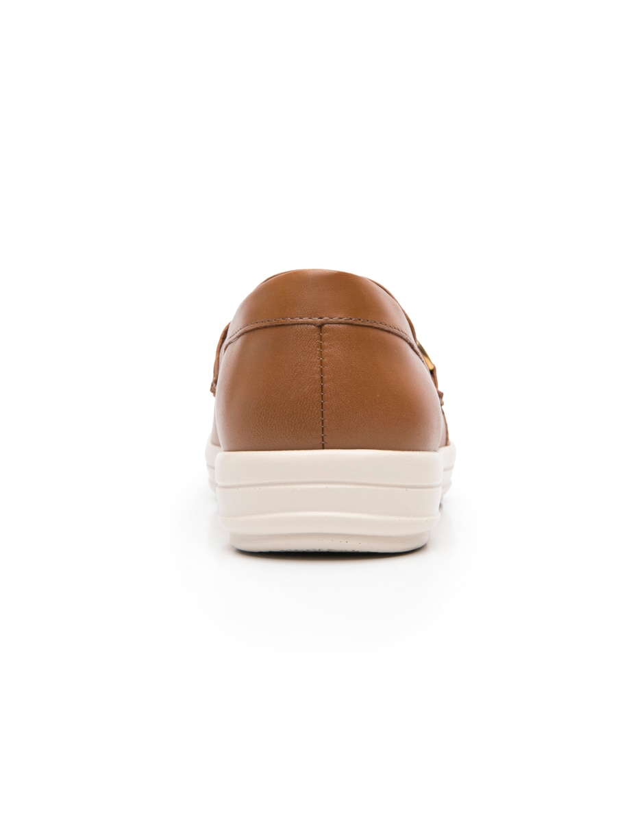 Mocasín de piel para mujer 4