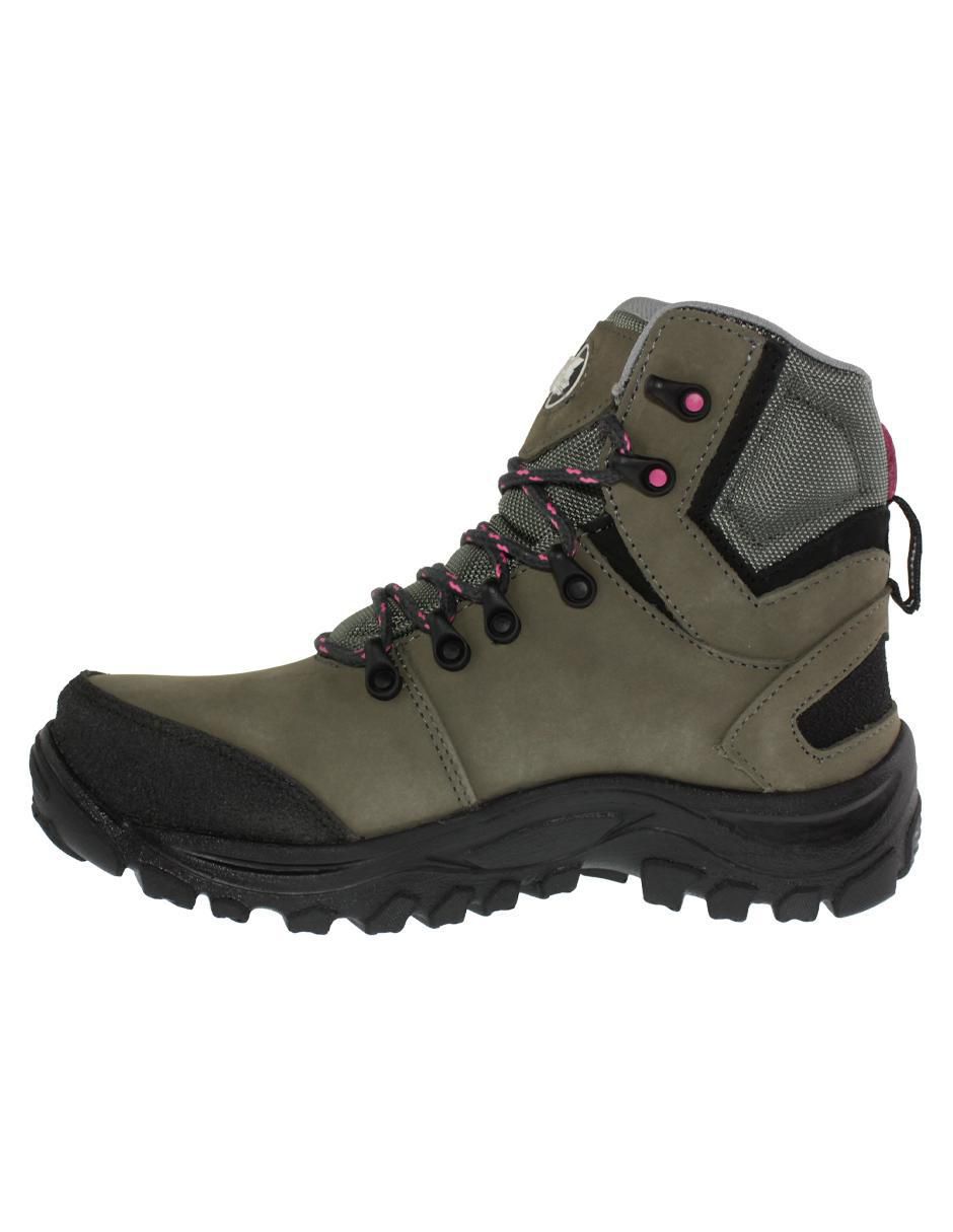 Bota al tobillo de piel para mujer 3