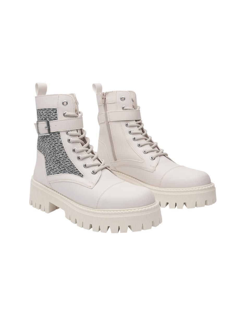 Bota combat arriba del tobillo para mujer 4