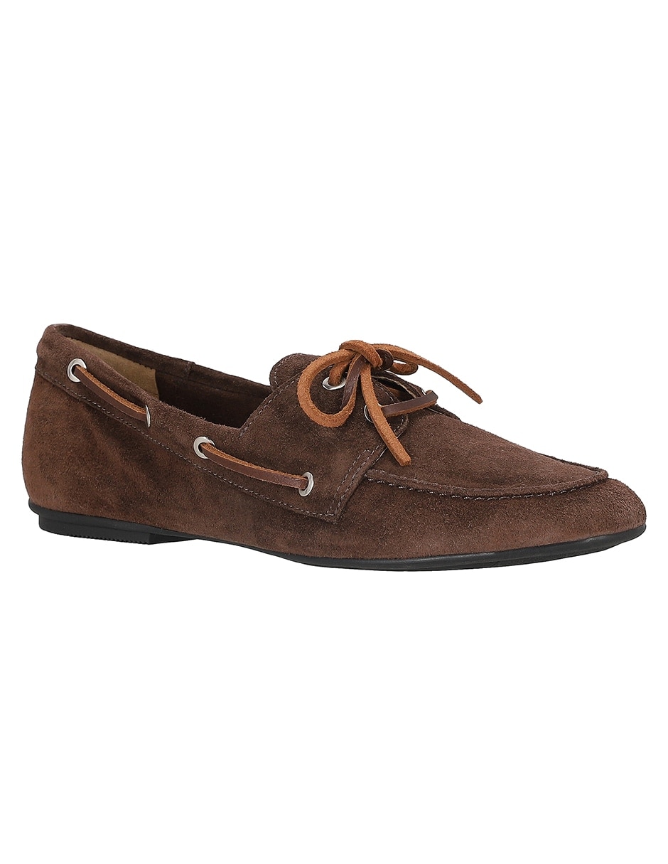 Mocasín de gamuza para mujer