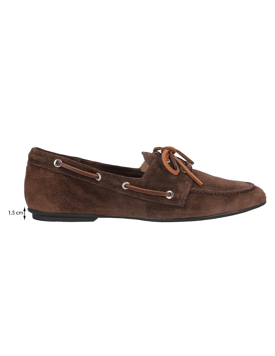 Mocasín de gamuza para mujer 8