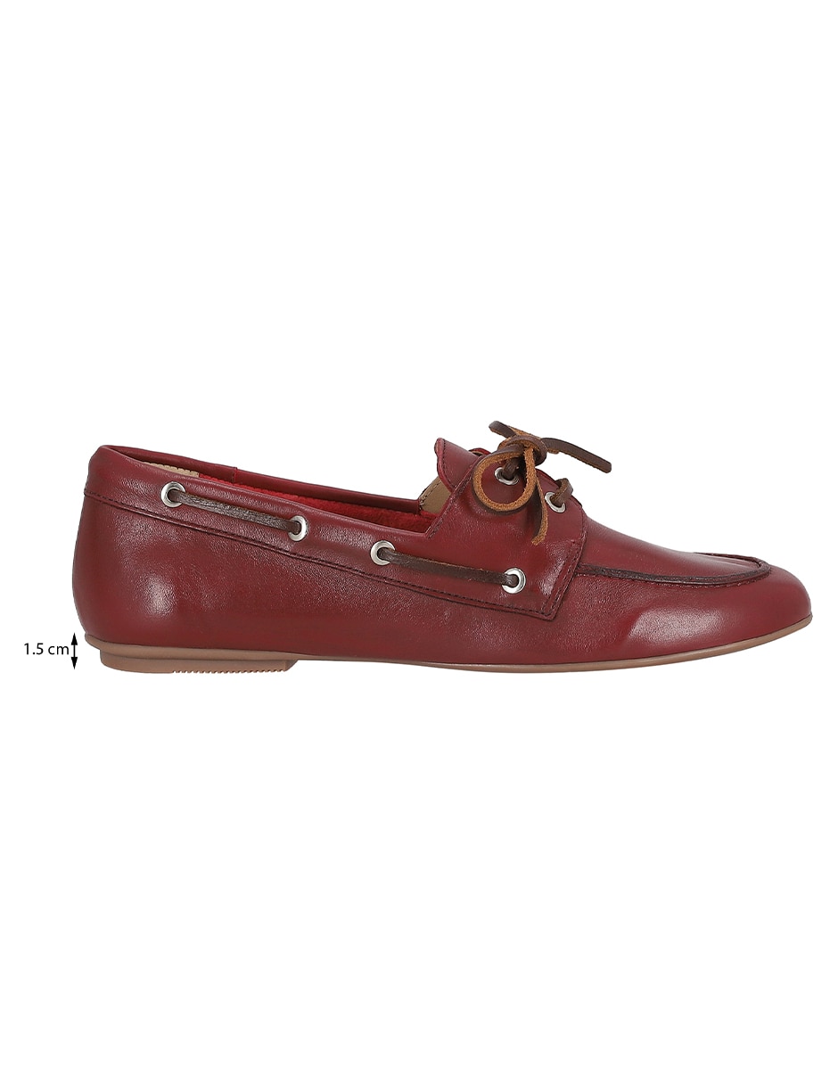 Mocasín de piel para mujer 8