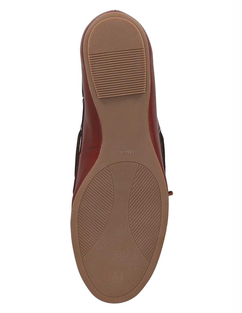 Mocasín de piel para mujer 6