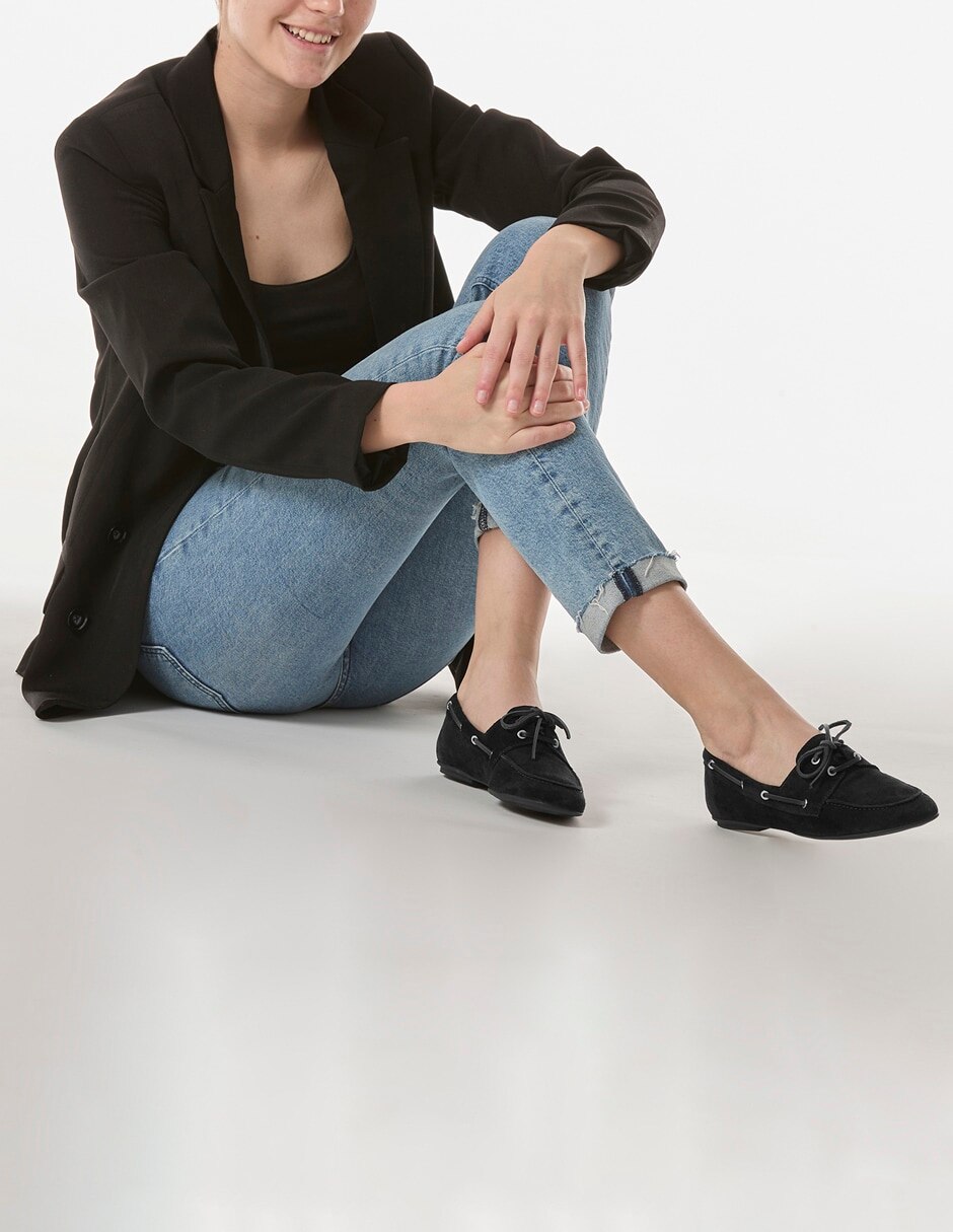 Mocasín de gamuza para mujer 7