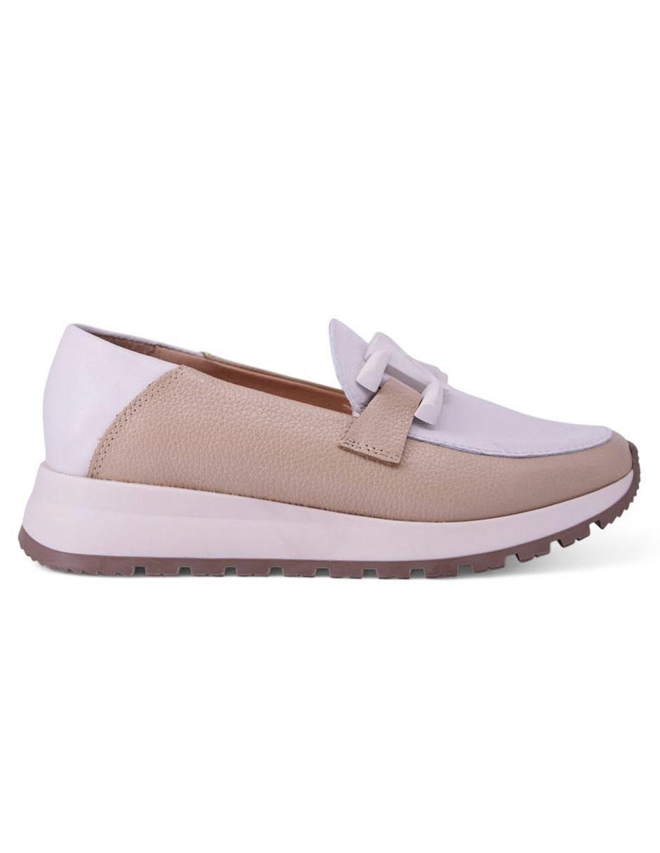 Zapato Zulia de piel para mujer 2