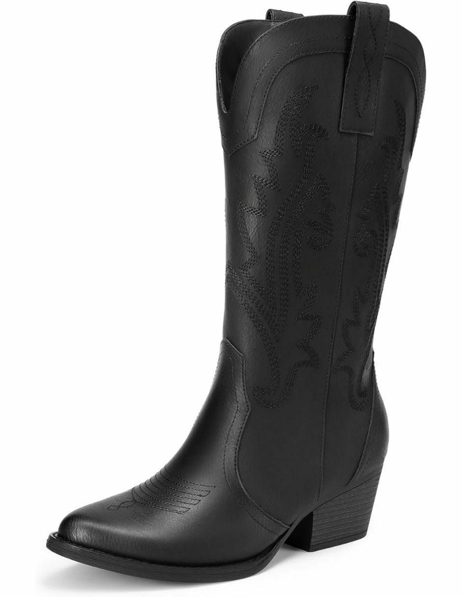 Bota cowboy arriba del tobillo para mujer Bota cowboy arriba del tobillo para mujer