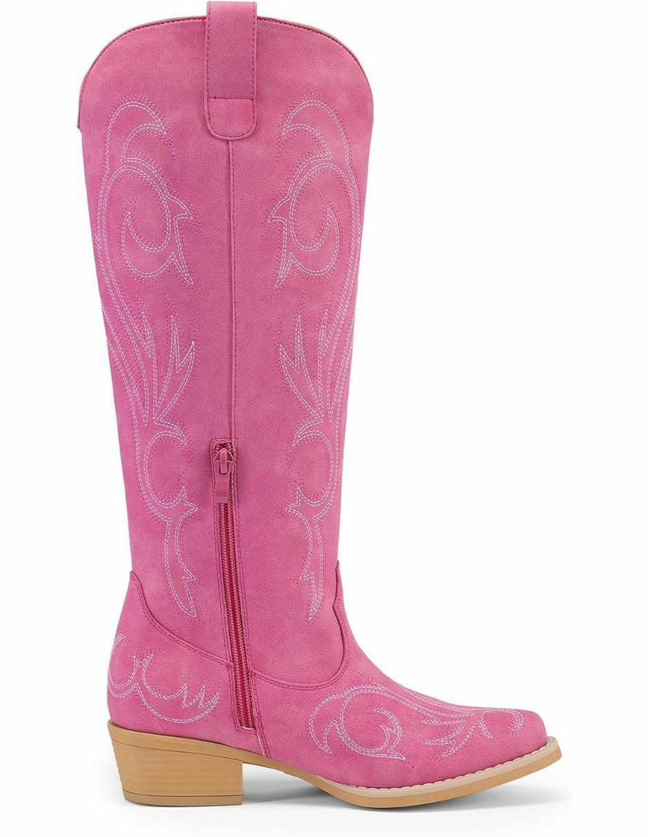 Bota cowboy arriba del tobillo para mujer 2