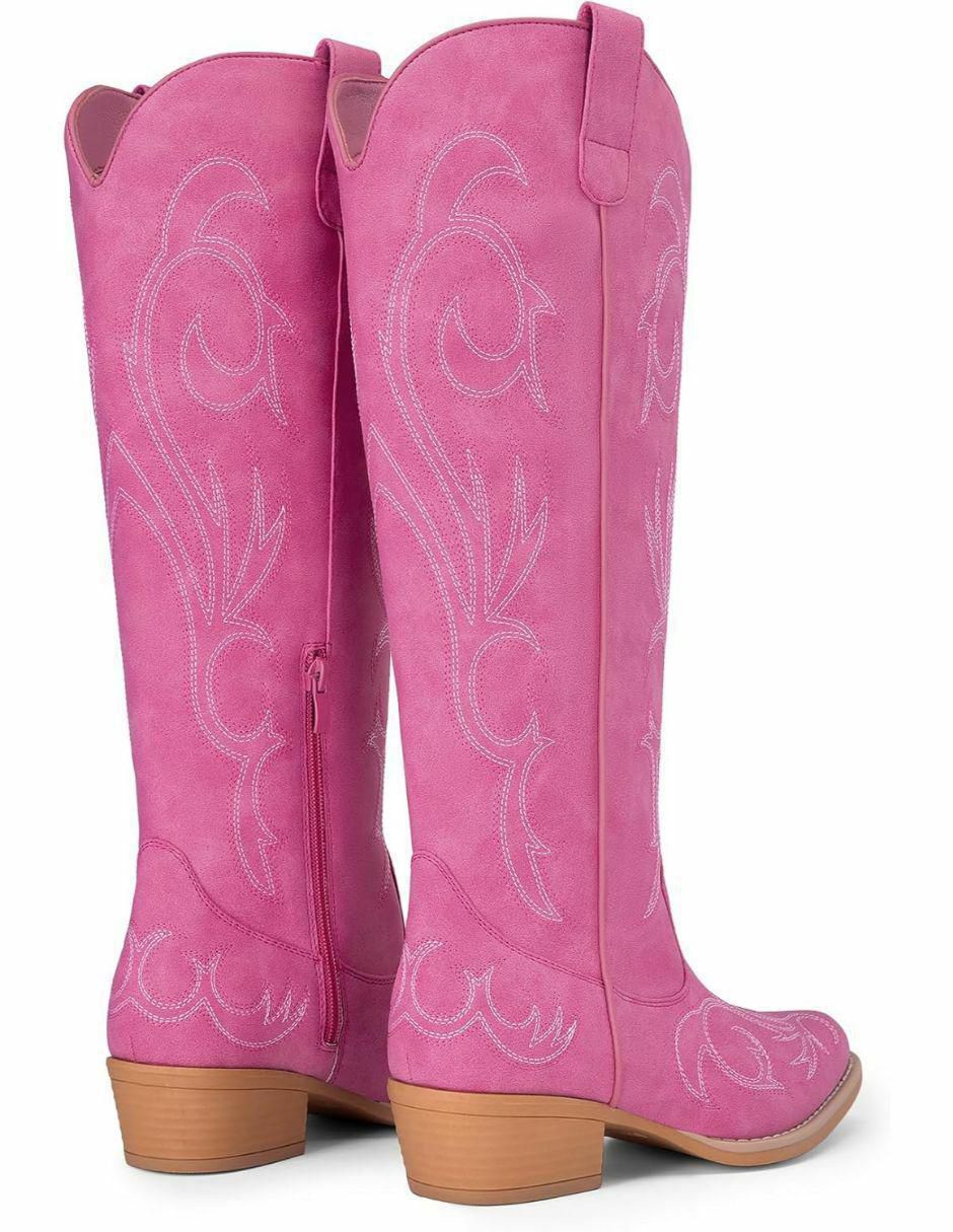 Bota cowboy arriba del tobillo para mujer 3
