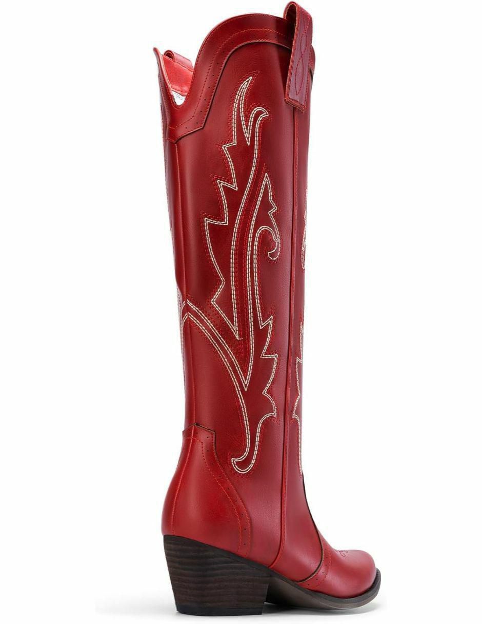 Bota cowboy arriba del tobillo dream paris sin familia o colección "de" piel vegana "para mujer"