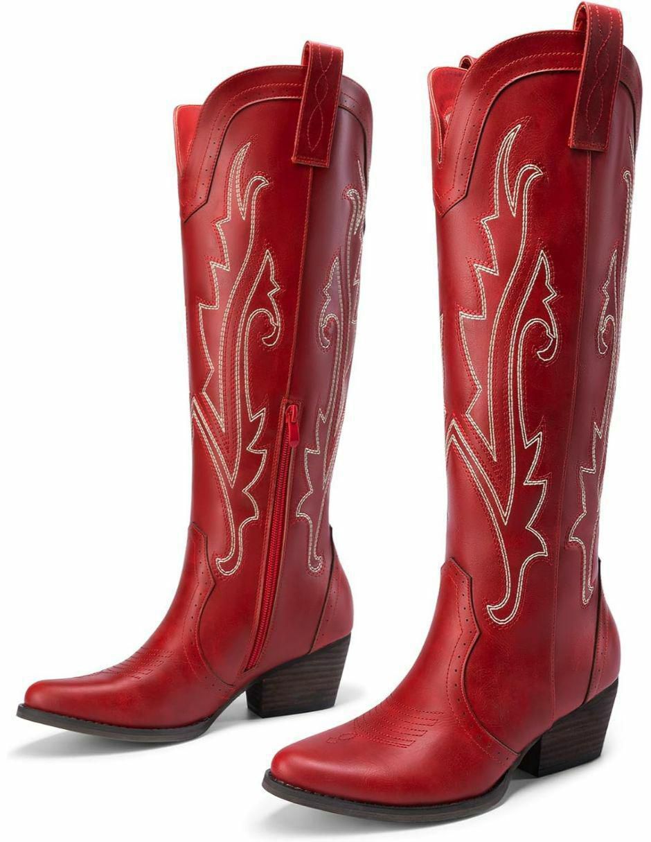 Bota cowboy arriba del tobillo dream paris sin familia o colección "de" piel vegana "para mujer"