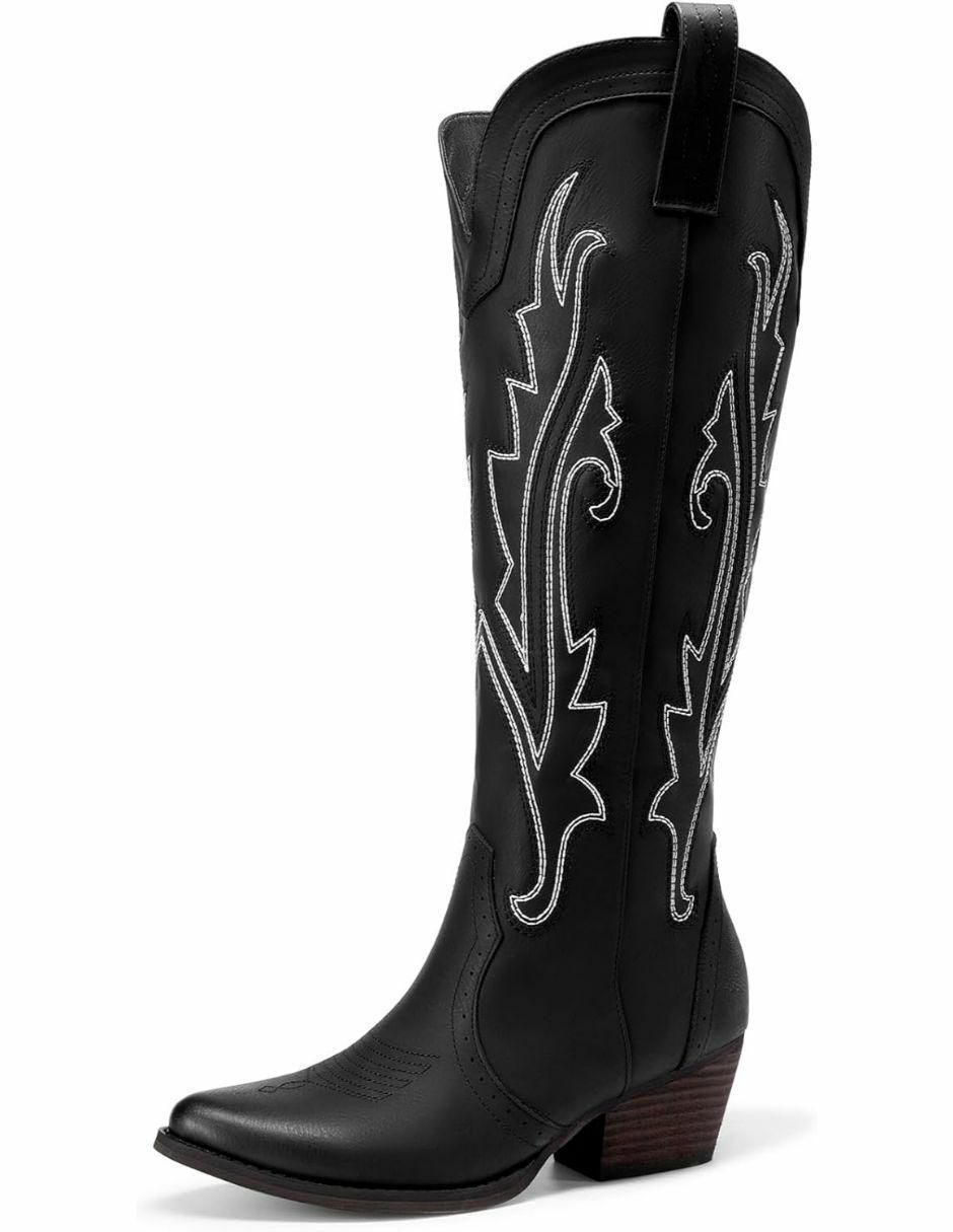 Bota cowboy arriba del tobillo para mujer Bota cowboy arriba del tobillo para mujer