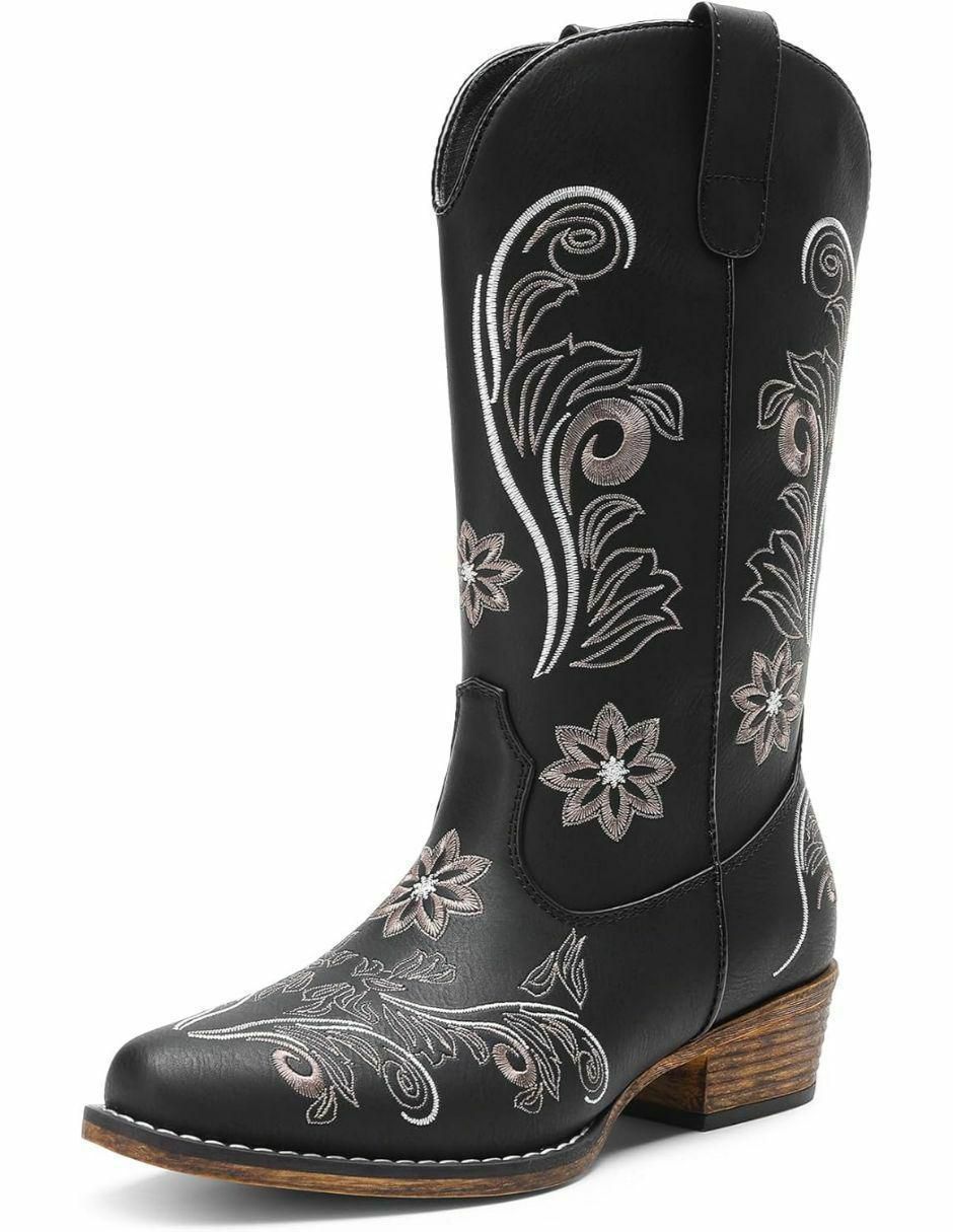 Bota cowboy arriba del tobillo dream paris sin familia o colección "de" piel vegana "para mujer"