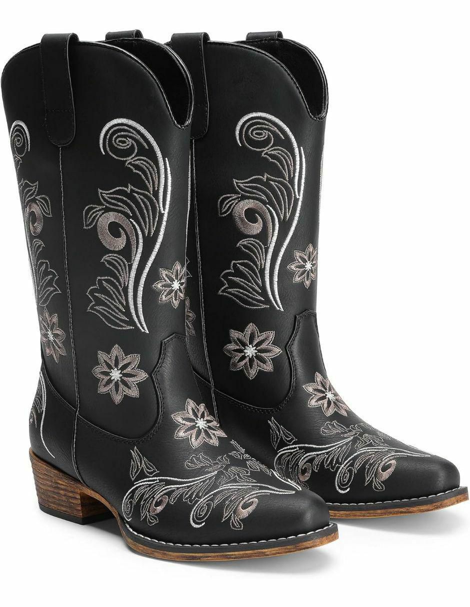 Bota cowboy arriba del tobillo dream paris sin familia o colección "de" piel vegana "para mujer"