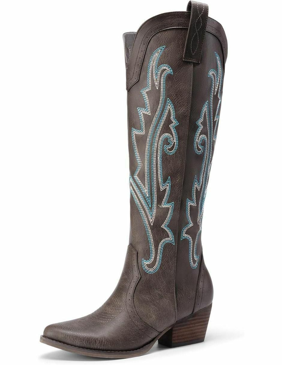 Bota cowboy arriba del tobillo para mujer Bota cowboy arriba del tobillo para mujer