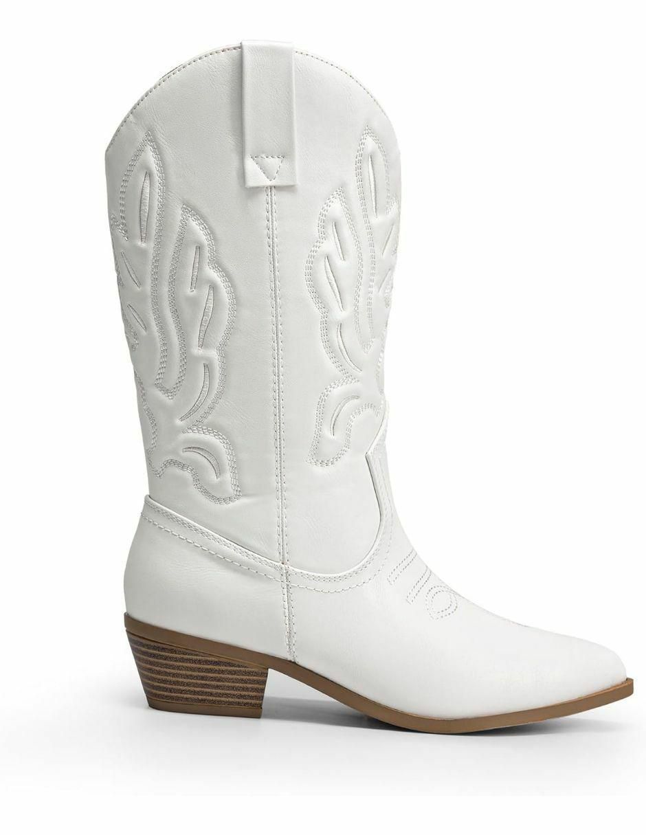 Bota cowboy arriba del tobillo para mujer 3