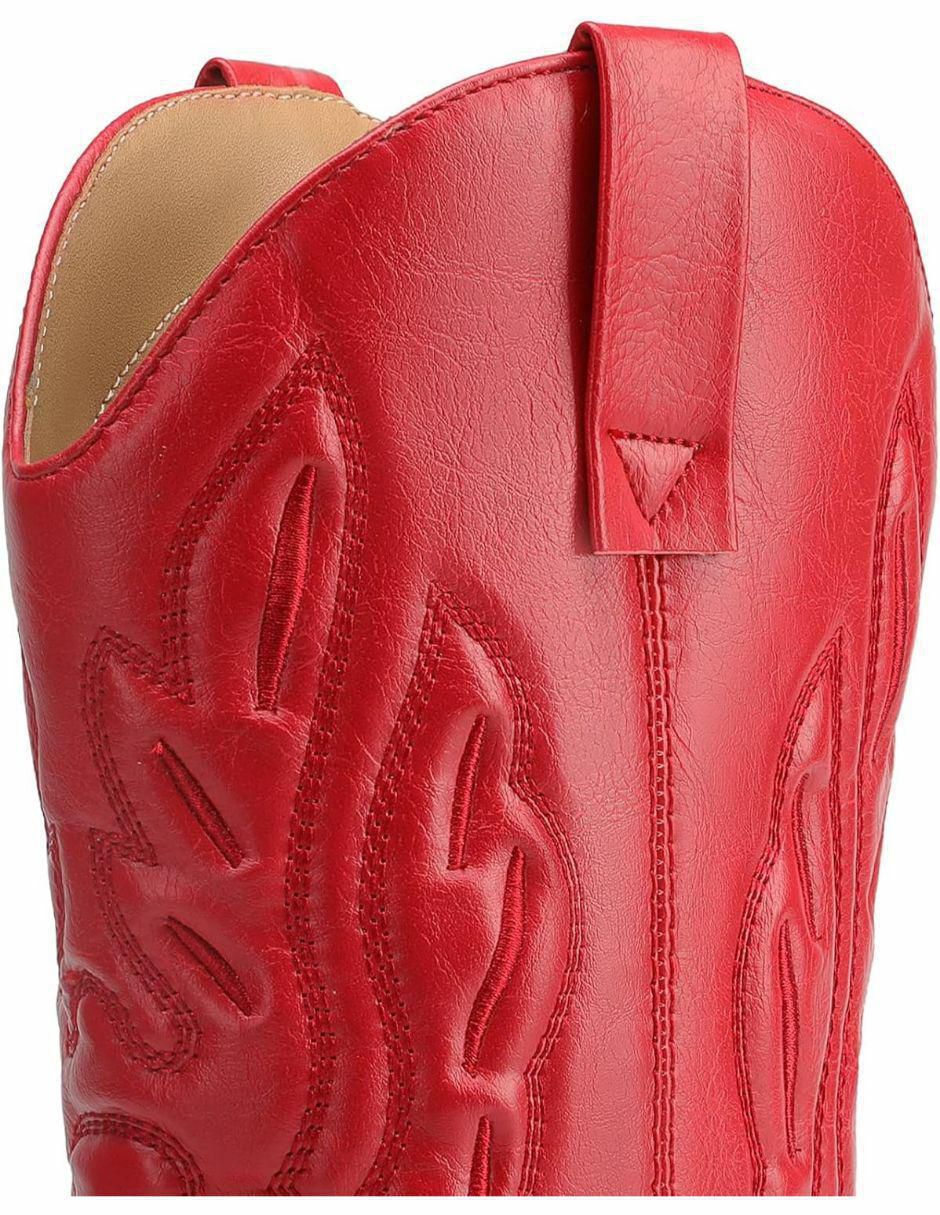 Bota cowboy arriba del tobillo para mujer 4