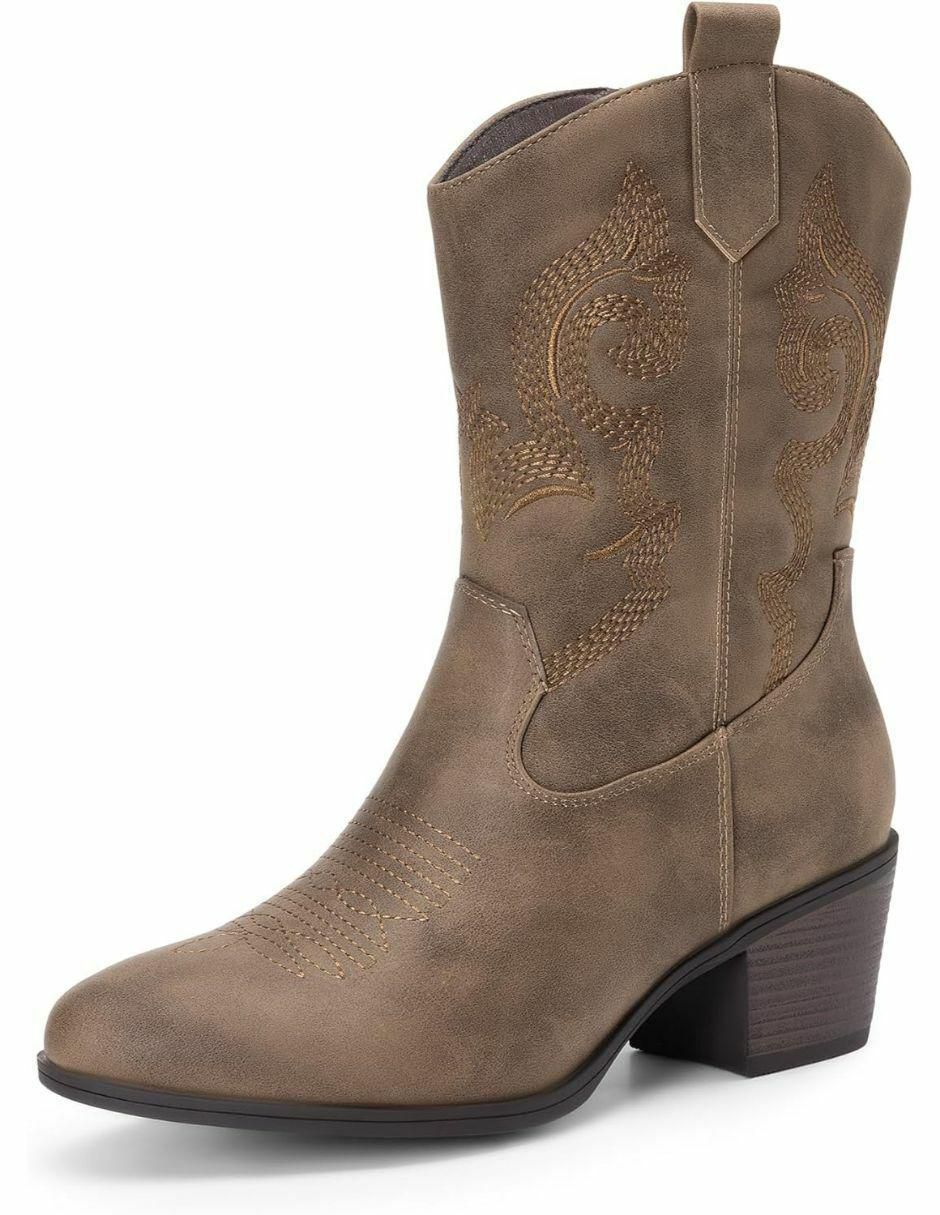Bota cowboy arriba del tobillo para mujer Bota cowboy arriba del tobillo para mujer