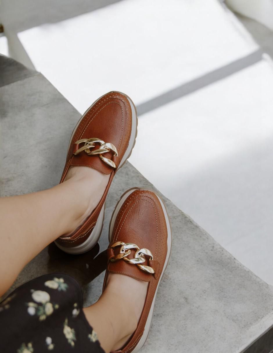 Zapato Zulia de piel para mujer 3