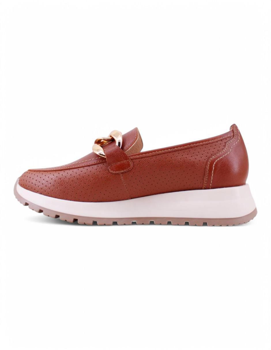 Zapato Zulia de piel para mujer 2