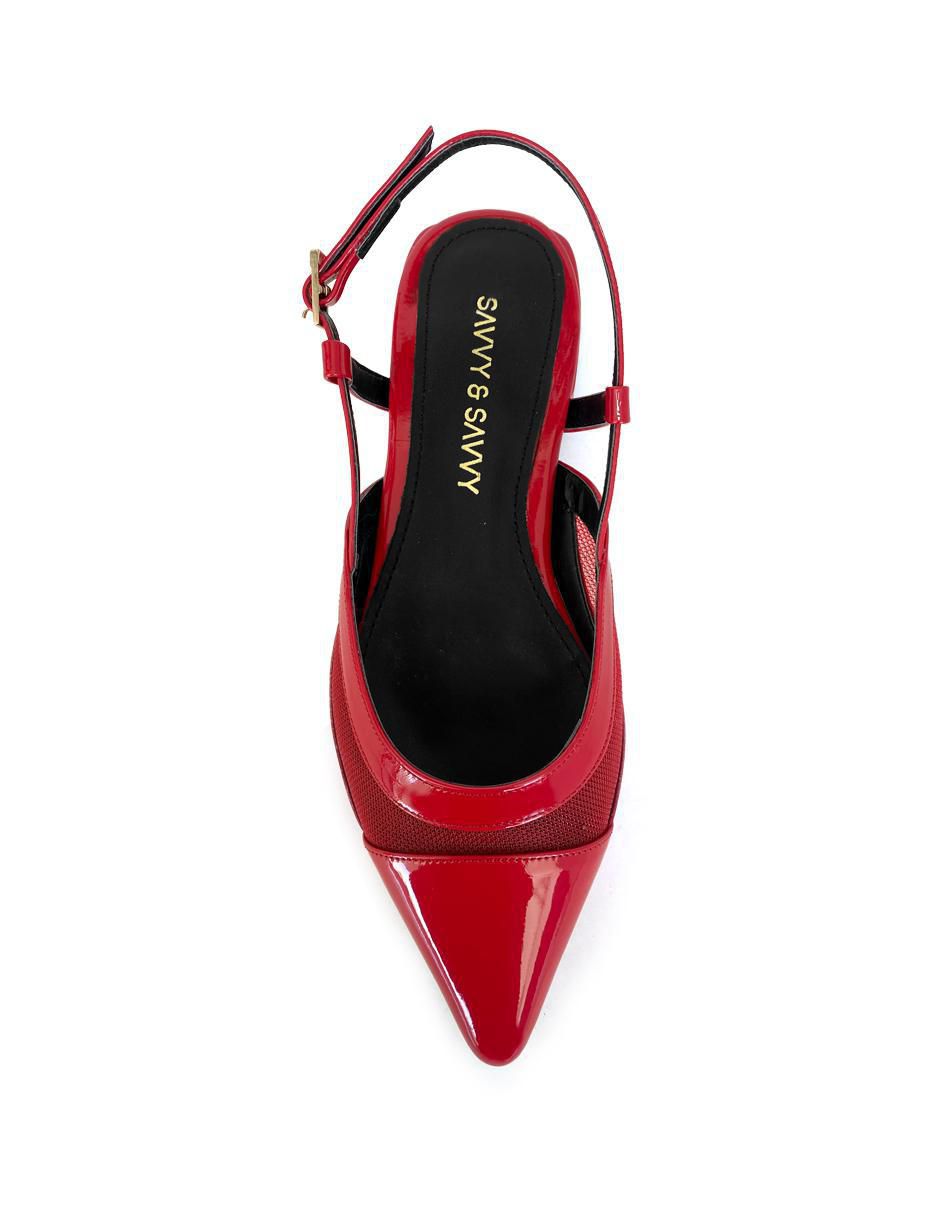 Balerina de piel para mujer 4