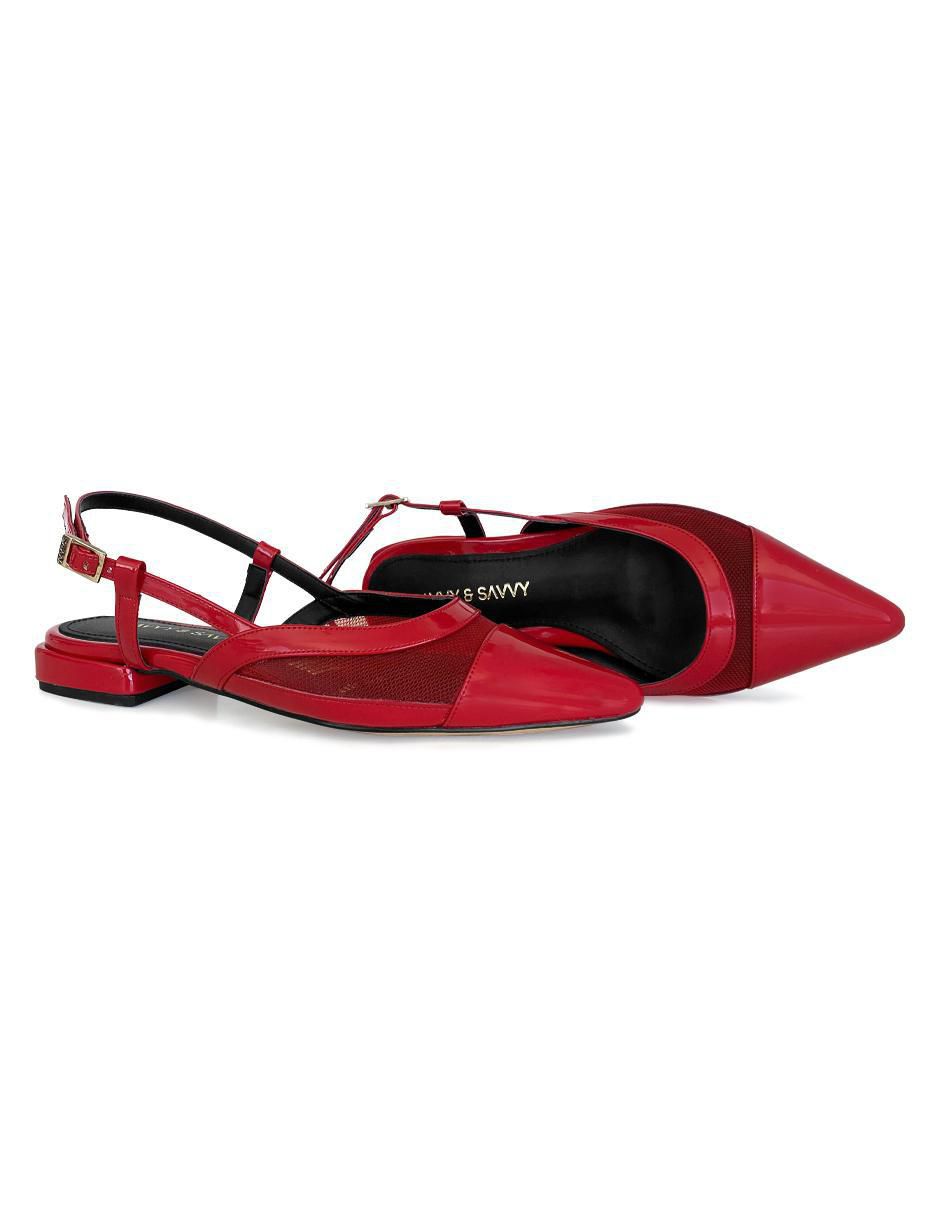 Balerina de piel para mujer 5