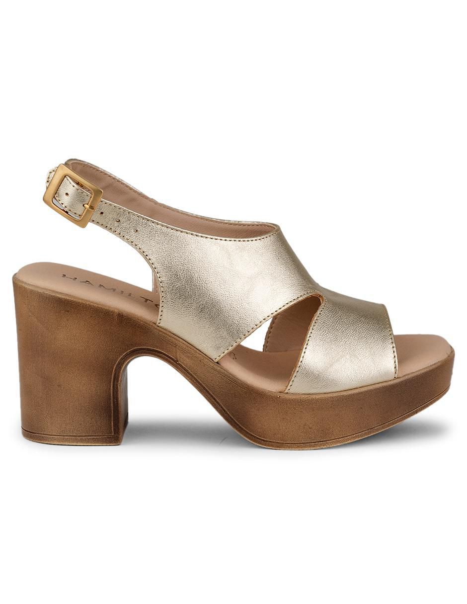 Sandalia Claudia Golden para mujer 2
