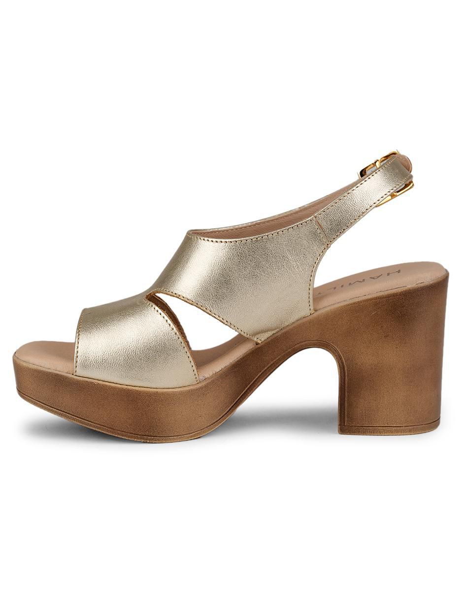 Sandalia Claudia Golden para mujer 3