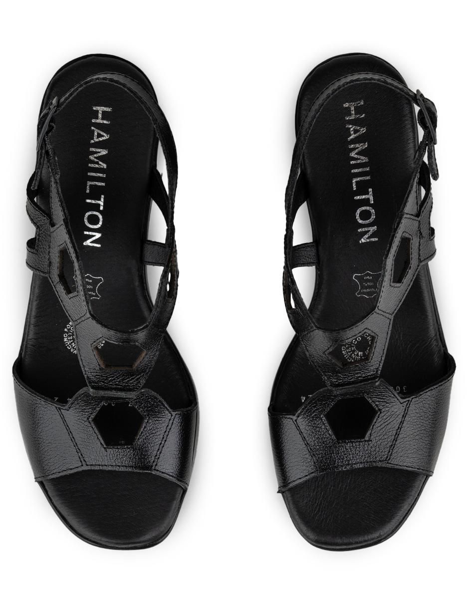 Sandalia Carolina Black para mujer 5