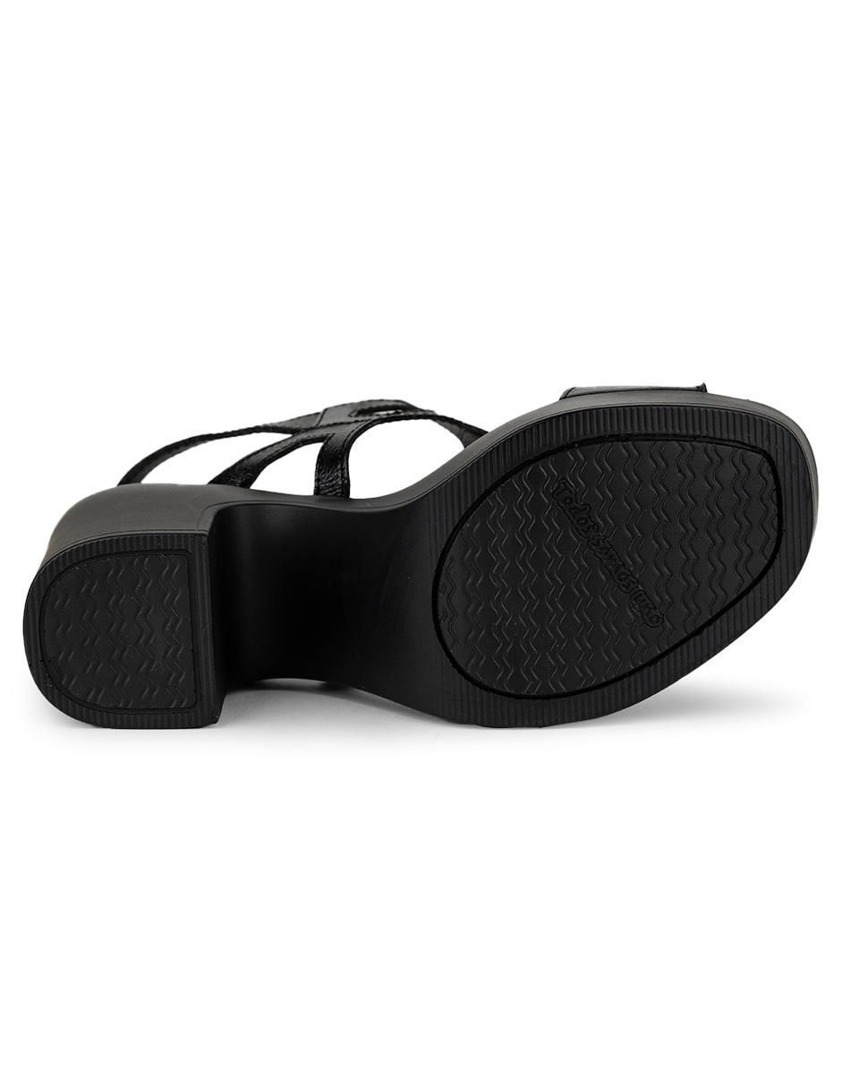 Sandalia Carolina Black para mujer 6