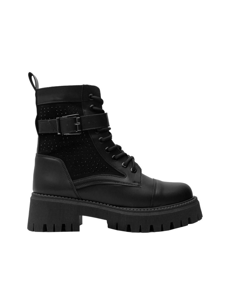 Bota combat al tobillo para mujer 2