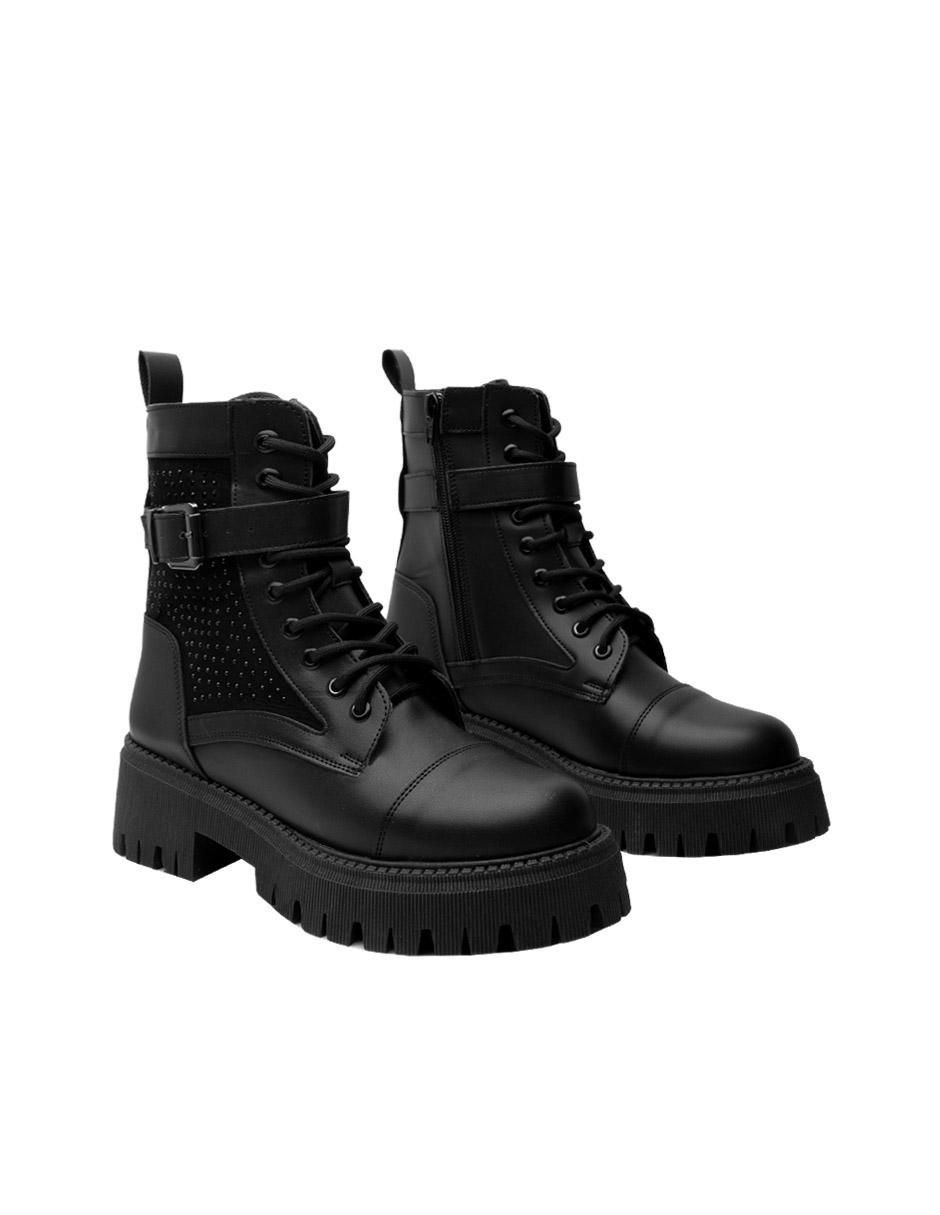 Bota combat al tobillo para mujer 4