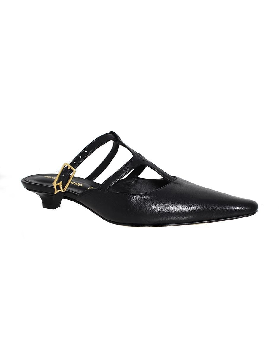 Zapatilla de piel Silvia