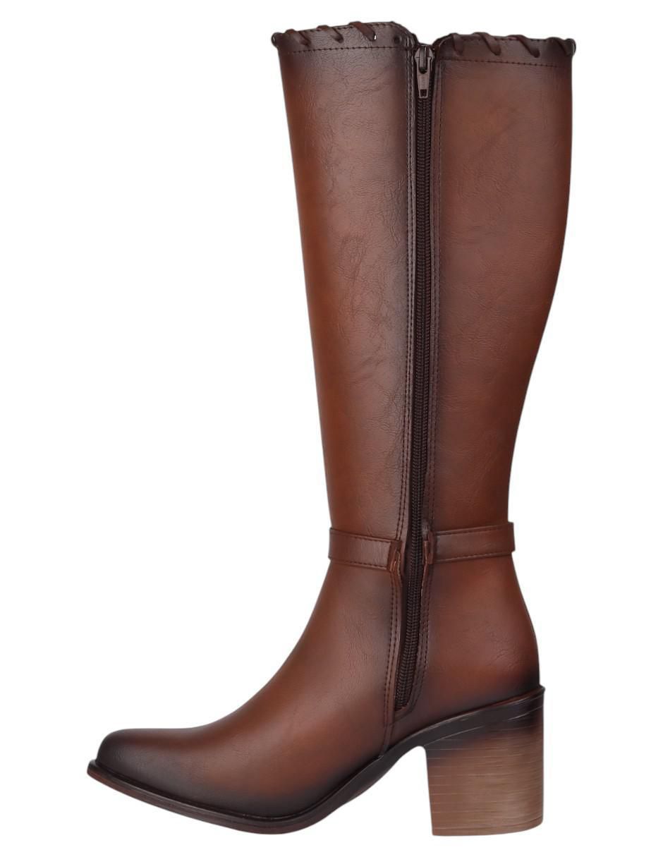 Bota abajo de la rodilla Rbvegano de piel para mujer 3
