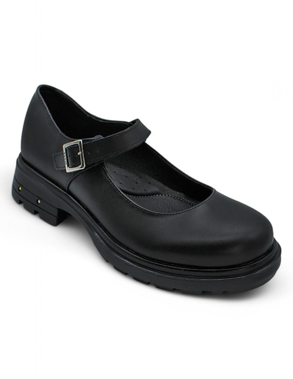 Zapato Mary Jane de piel para mujer