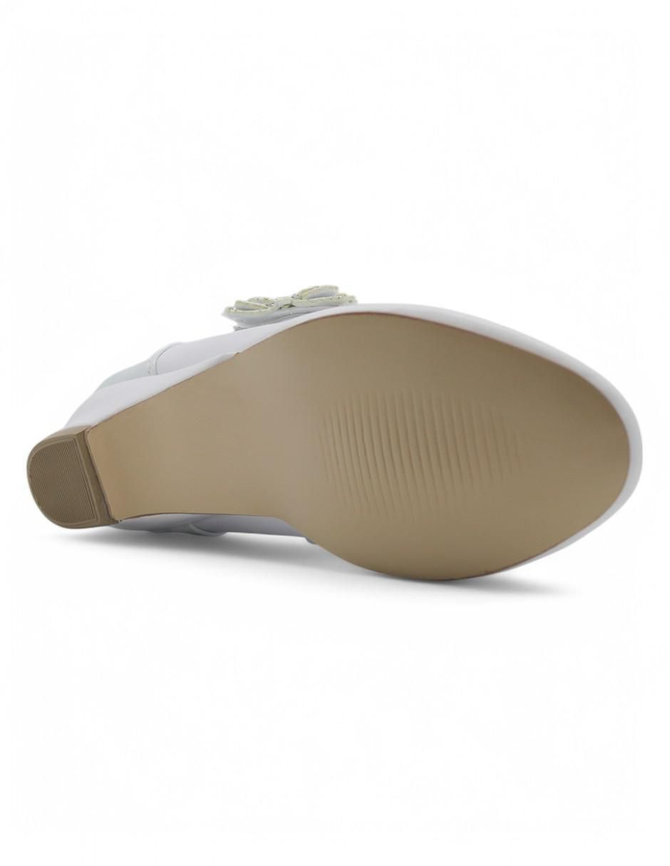Zapato Mary Jane de piel para mujer 4