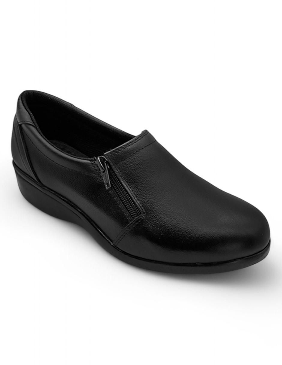 Mocasín Rbvegano de piel para mujer