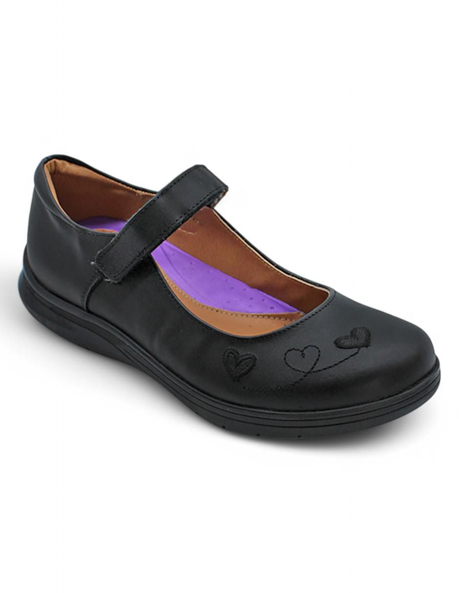 Zapato Mary Jane de piel para mujer