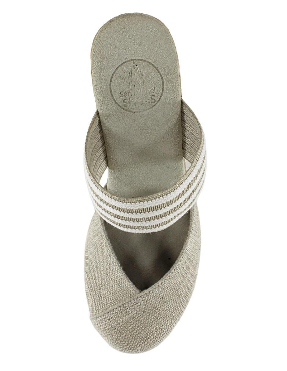 "sandalia" san miguel shoe livorno no aplica "para mujer"