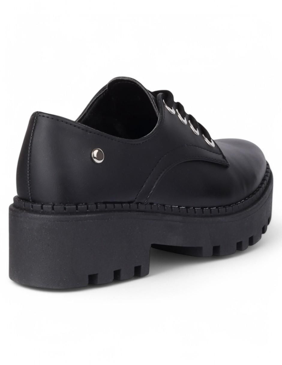 Zapato Rbvegano de piel para mujer 4