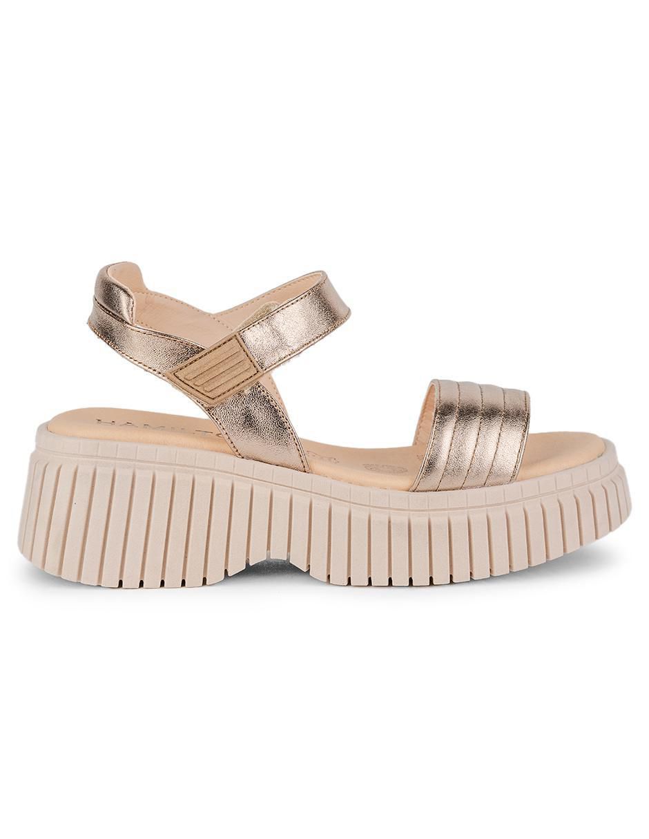 Sandalia Core Rose Gold para mujer 2