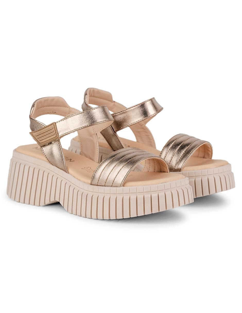 Sandalia Core Rose Gold para mujer 4